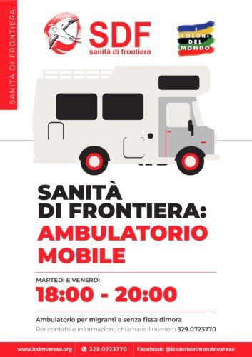 Ambulatorio mobile a Varese in aiuto ai migranti per ...