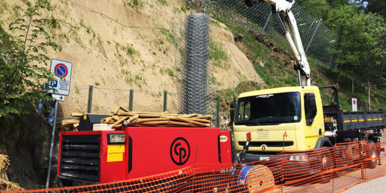 Iniziati lavori sistemazione fronte roccioso al Sacro Monte di Varese